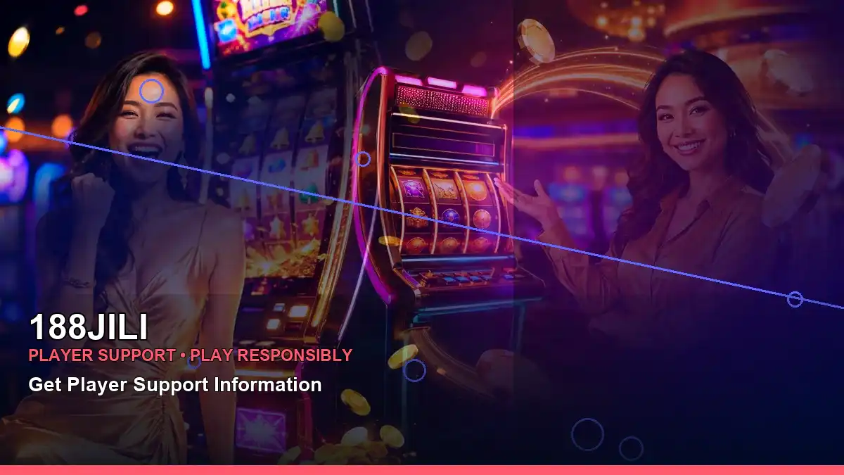 188JILI Money Coming slot scene with an adult female casino host in a left-side close-up composition